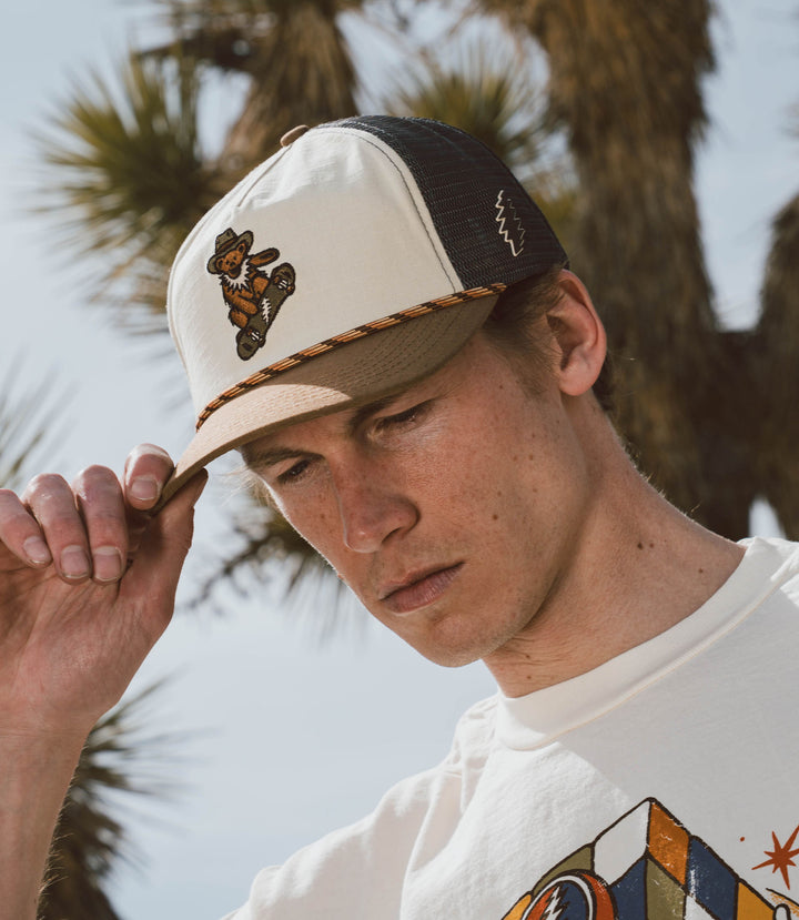 Grateful Dead Skater Bear Ripstop Trucker Snapback (60th Anniversary Edition)