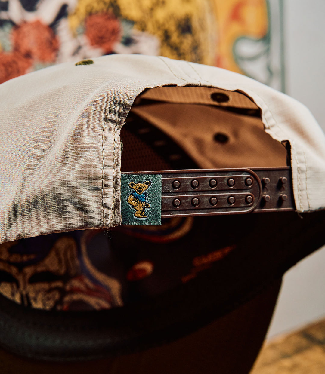 Grateful Dead Skull &amp; Roses Tech Snapback (60th Anniversary Edition)
