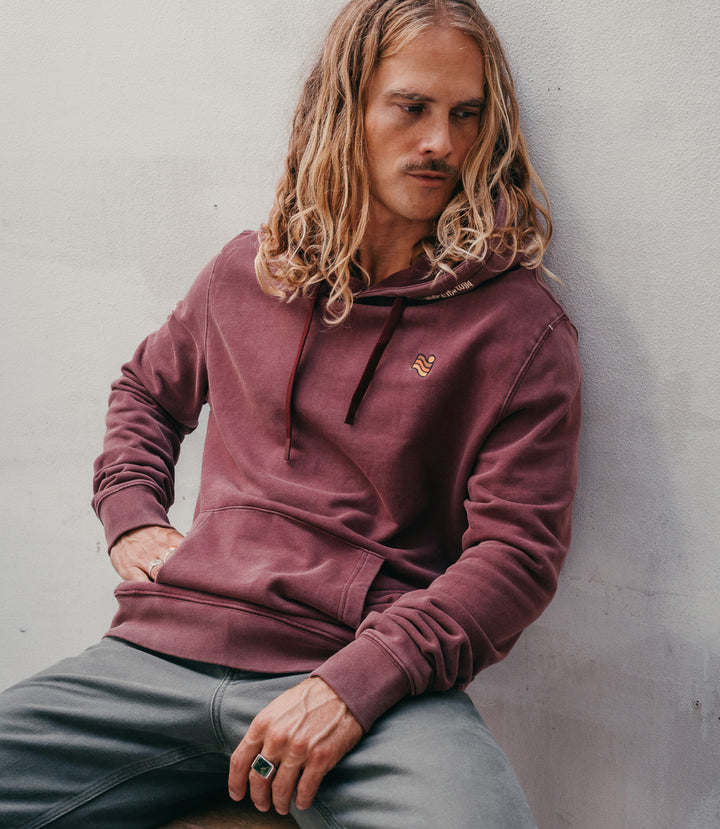 Trailcoast Sunbaked Hoodie - Wine
