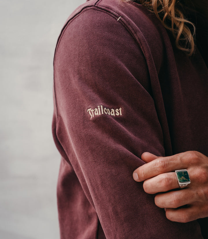 Trailcoast Sunbaked Hoodie - Wine