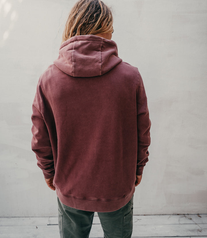 Trailcoast Sunbaked Hoodie - Wine