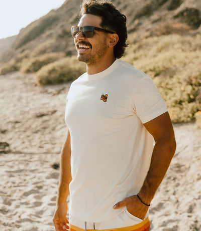 Trailcoast Performance Tee - Off-White