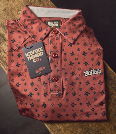 Outlaw TOUR Polo - Thunderbird Pattern