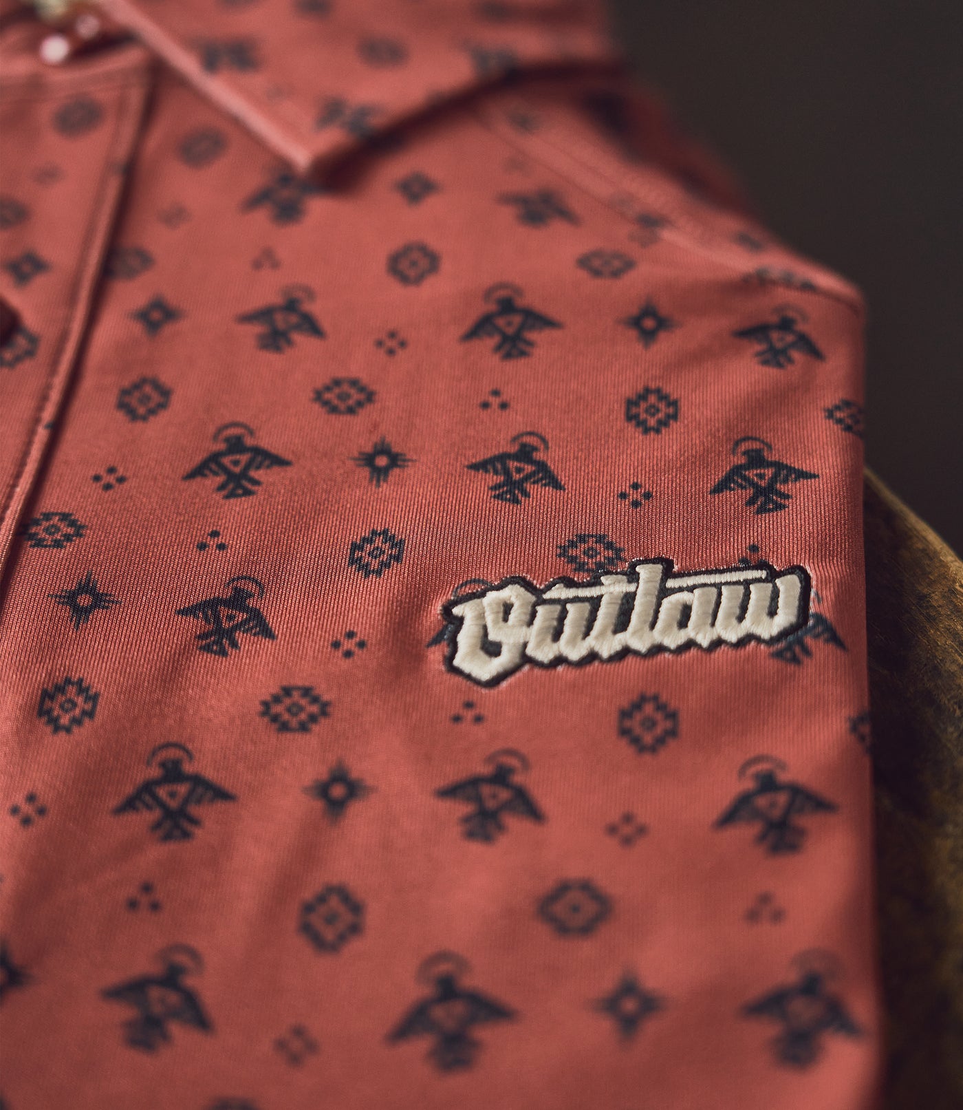 Outlaw TOUR Polo - Thunderbird Pattern