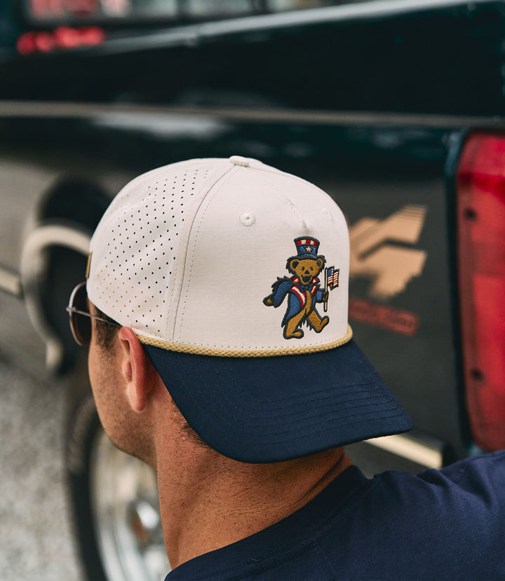 Grateful Dead USA Bear Jamridge Snapback (60th Anniversary Edition)