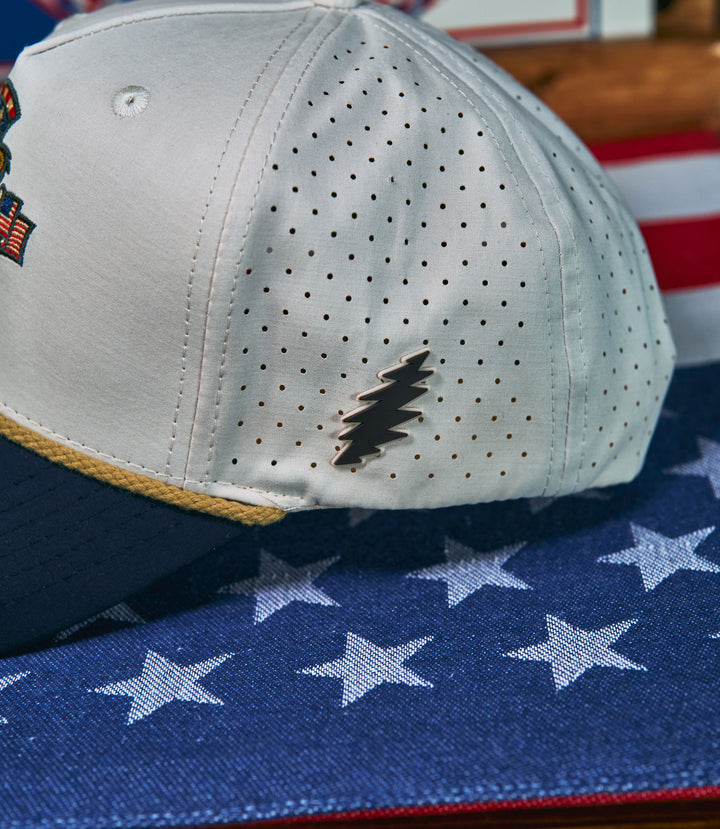 Grateful Dead USA Bear Jamridge Snapback (60th Anniversary Edition)