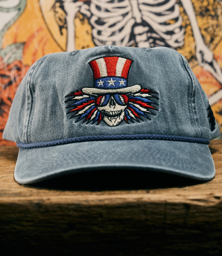 Grateful Dead Uncle Sam Canvas Snapback