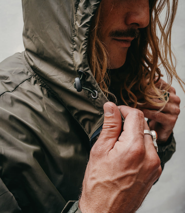 Trailcoast ATLAS™ Lightweight Rain Jacket - Overland Green