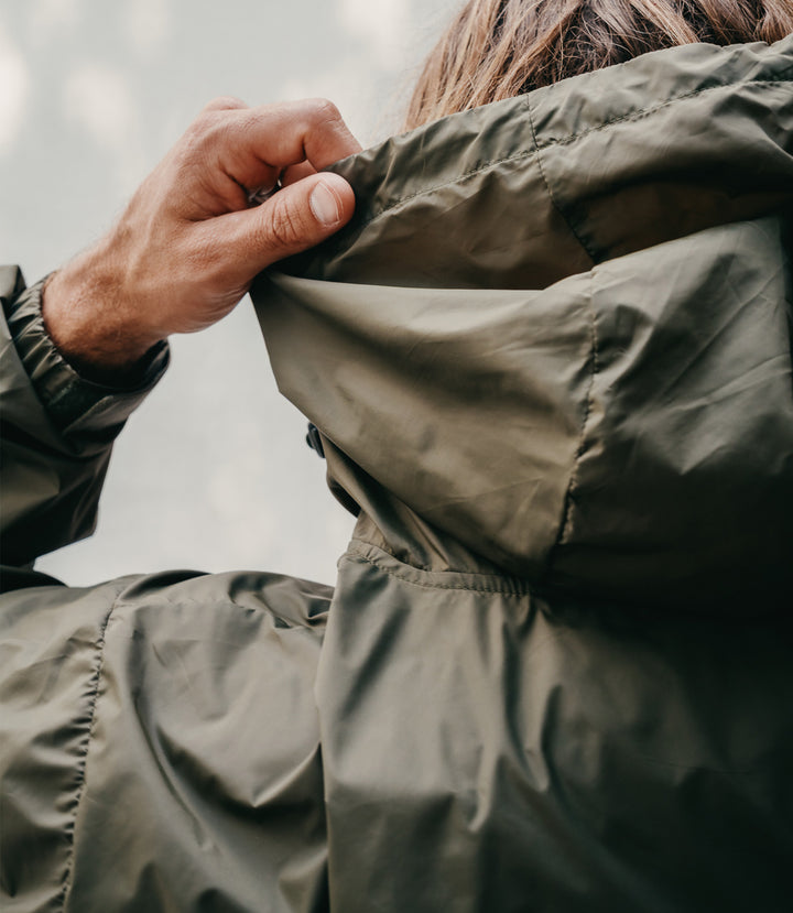 Trailcoast ATLAS™ Lightweight Rain Jacket - Overland Green