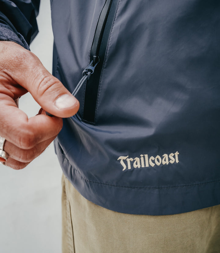 Trailcoast ATLAS™ Lightweight Rain Jacket - Retro Striped