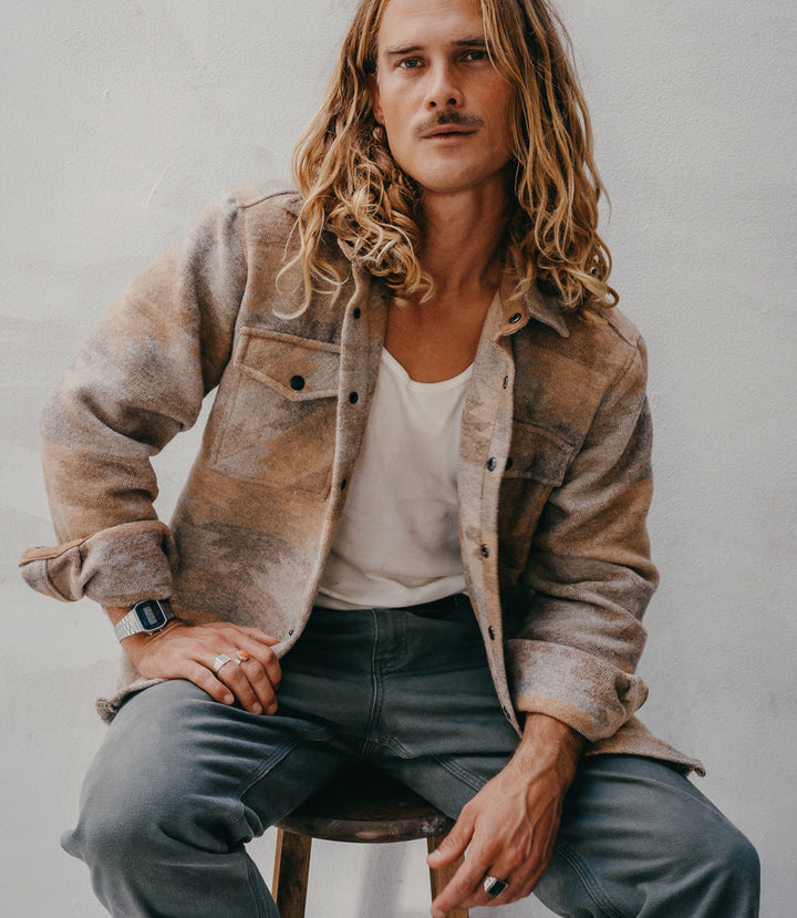Trailcoast Weathered Aztec Overshirt