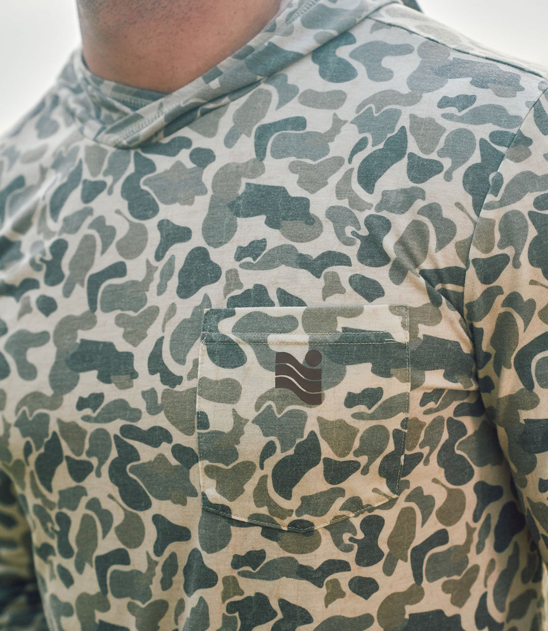 Trailcoast Bay Camo UPF Pullover
