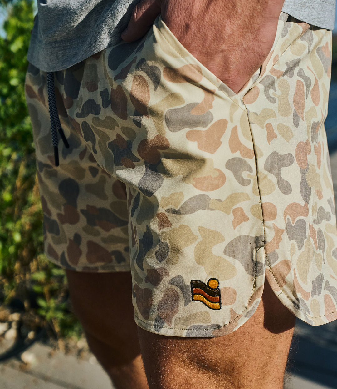 Trailcoast Rip Tide Trunks - Belfast Camouflage