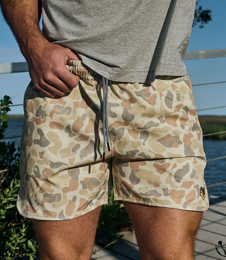 Trailcoast Rip Tide Trunks - Belfast Camouflage