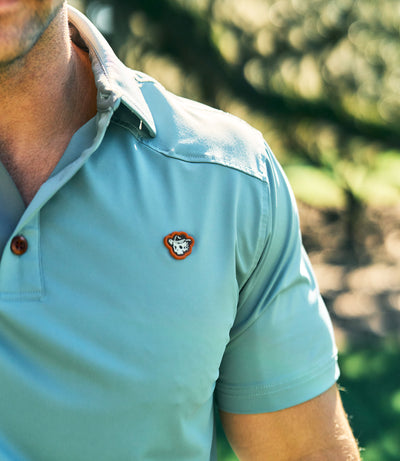 Outlaw TOUR Polo - Blue Surf