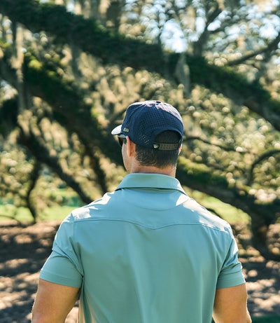 Outlaw TOUR Polo - Blue Surf