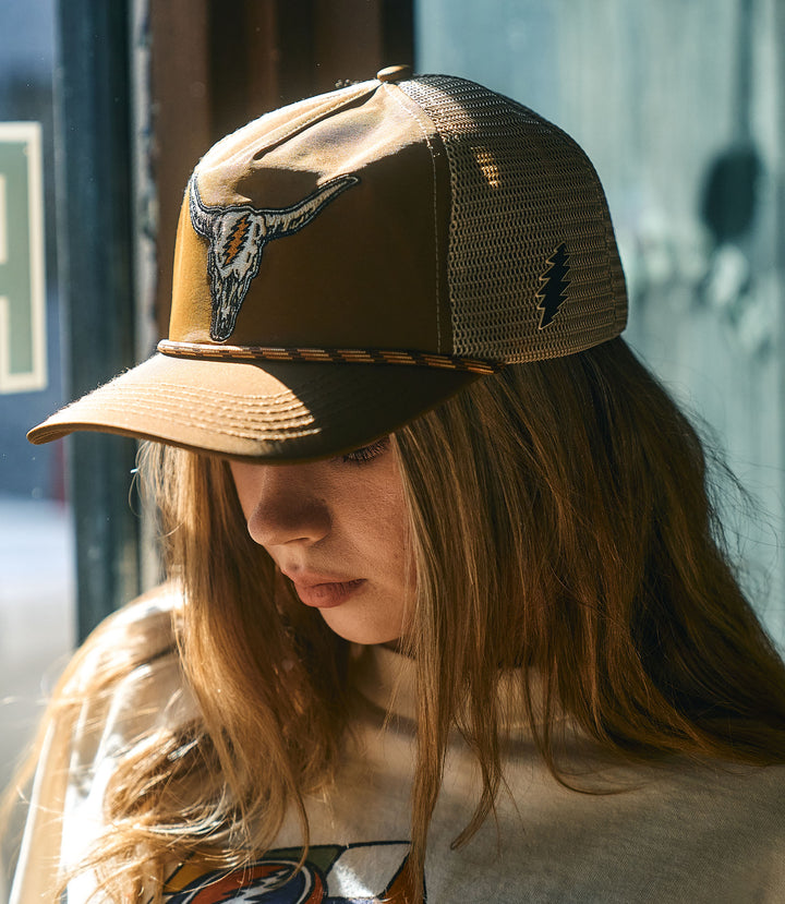 Grateful Dead Bull Trucker Snapback (60th Anniversary Edition)
