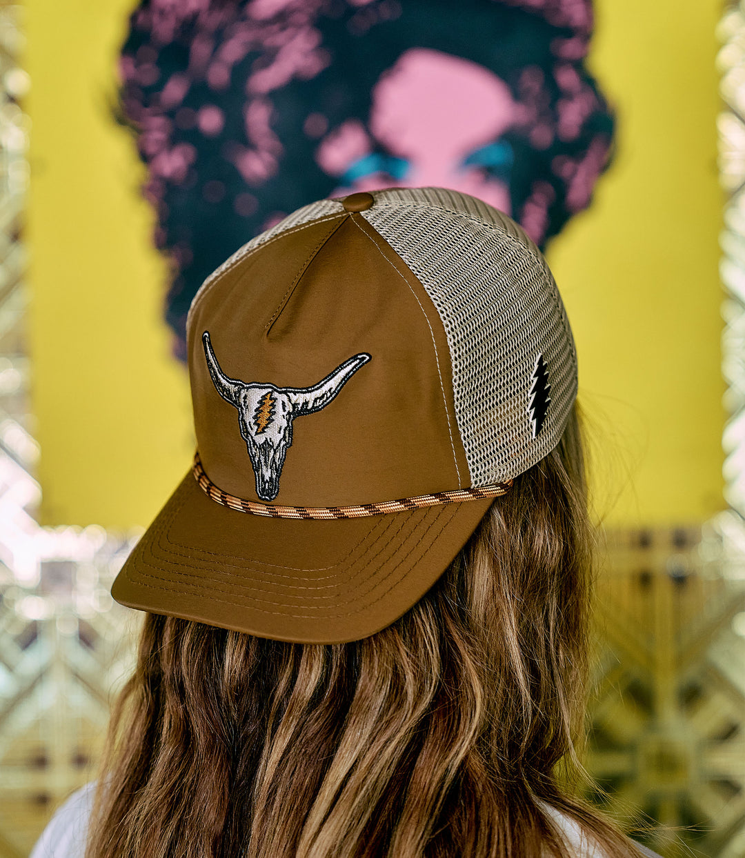 Grateful Dead Bull Trucker Snapback (60th Anniversary Edition)