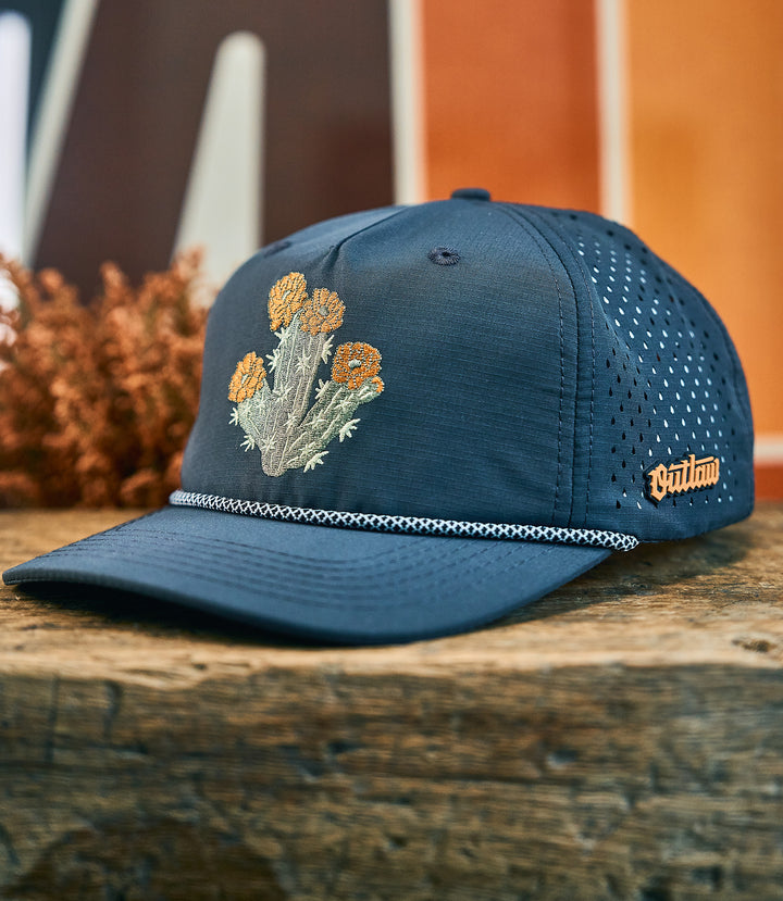 Outlaw Golf Ultra-Light Cactus Blossom Snapback