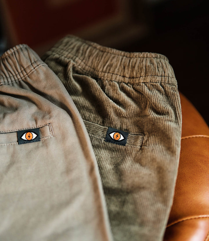 Savannah Tan Canvas Rambler Shorts