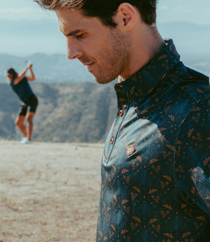 Outlaw Golf Tour Polo V2 - Cicada