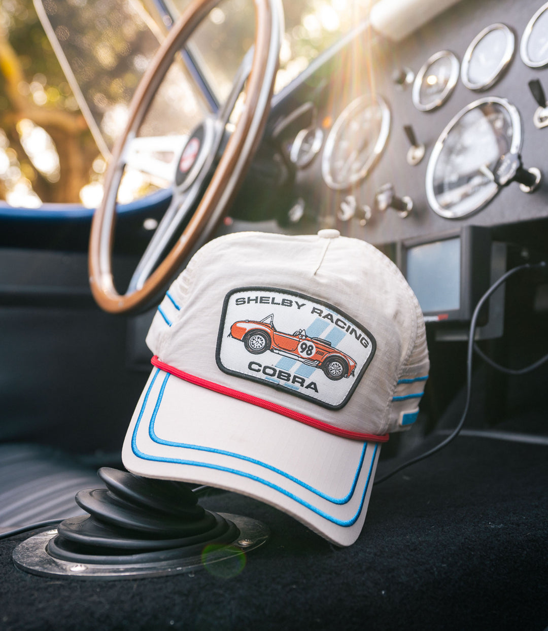 Shelby Rangoon Red Cobra Sebring Snapback