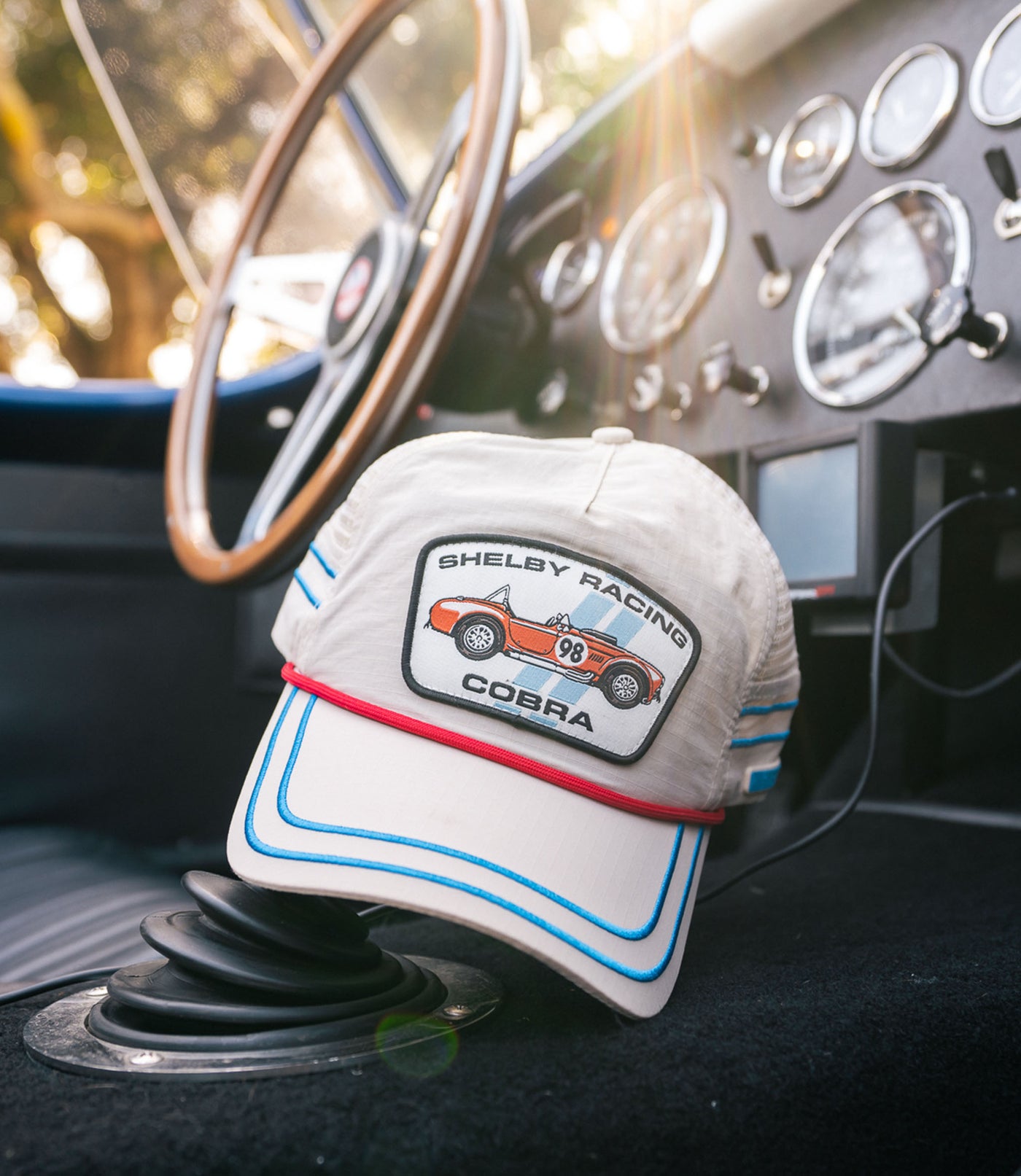 Shelby Rangoon Red Cobra Sebring Snapback