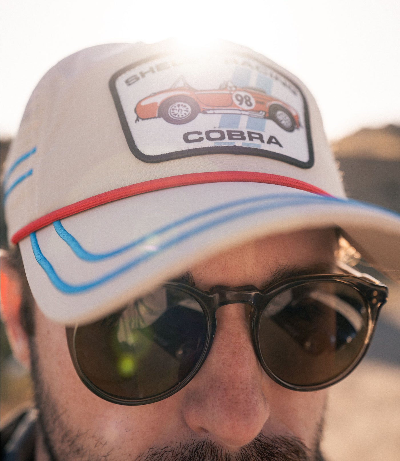 Shelby Rangoon Red Cobra Sebring Snapback
