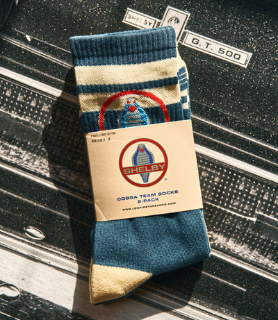 SHELBY COBRA Team Socks 2-Pack