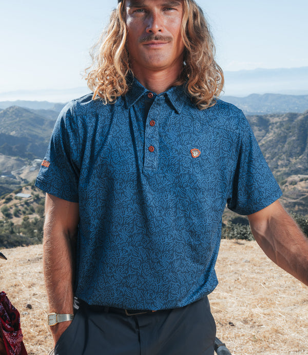 Outlaw Tour Polo V2 - Coral
