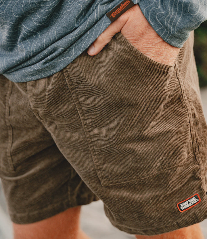 Dark Earth Corduroy Rambler Shorts