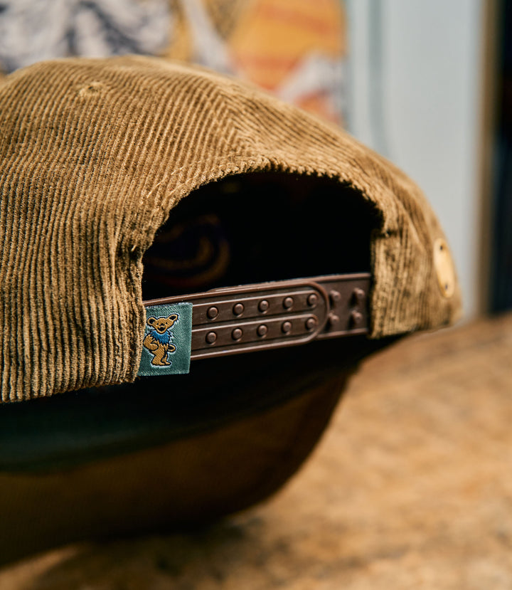 Grateful Dead Dancing Bears Corduroy Snapback (60th Anniversary Edition)