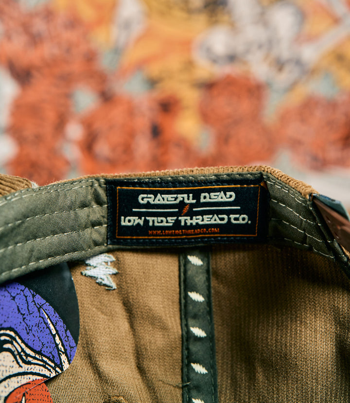 Grateful Dead Dancing Bears Corduroy Snapback (60th Anniversary Edition)