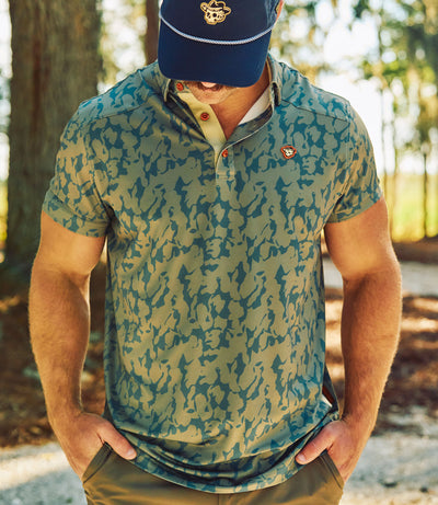 Outlaw Golf TOUR Polo V2 - Darkshore