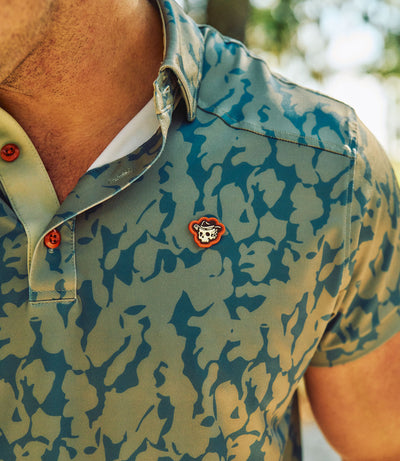 Outlaw Golf TOUR Polo V2 - Darkshore
