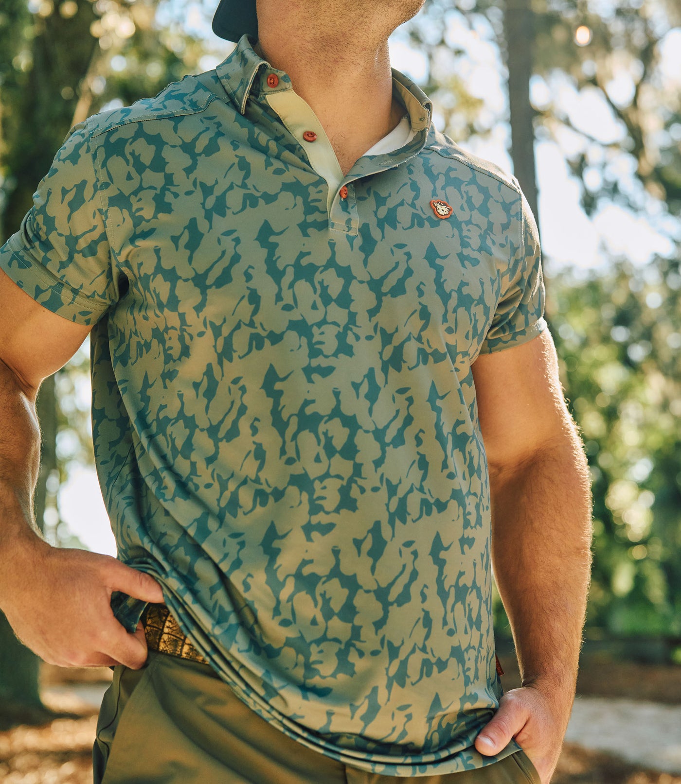 Outlaw Golf TOUR Polo V2 - Darkshore