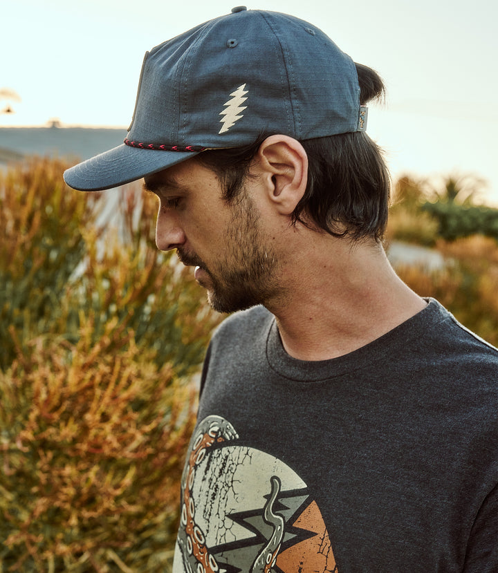 Grateful Dead Dead Pop Ripstop Snapback (60th Anniversary Edition)