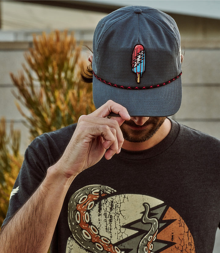 Grateful Dead Dead Pop Ripstop Snapback (60th Anniversary Edition)