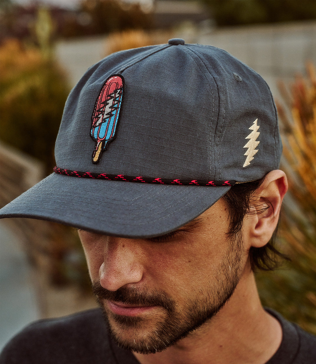 Grateful Dead Dead Pop Ripstop Snapback (60th Anniversary Edition)