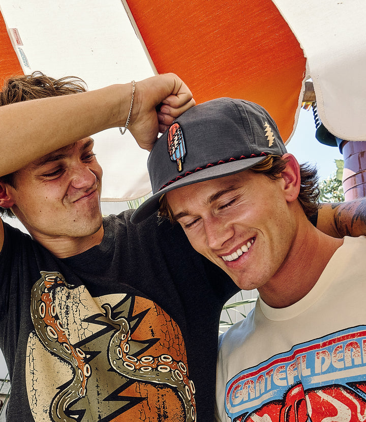 Grateful Dead Dead Pop Ripstop Snapback (60th Anniversary Edition)