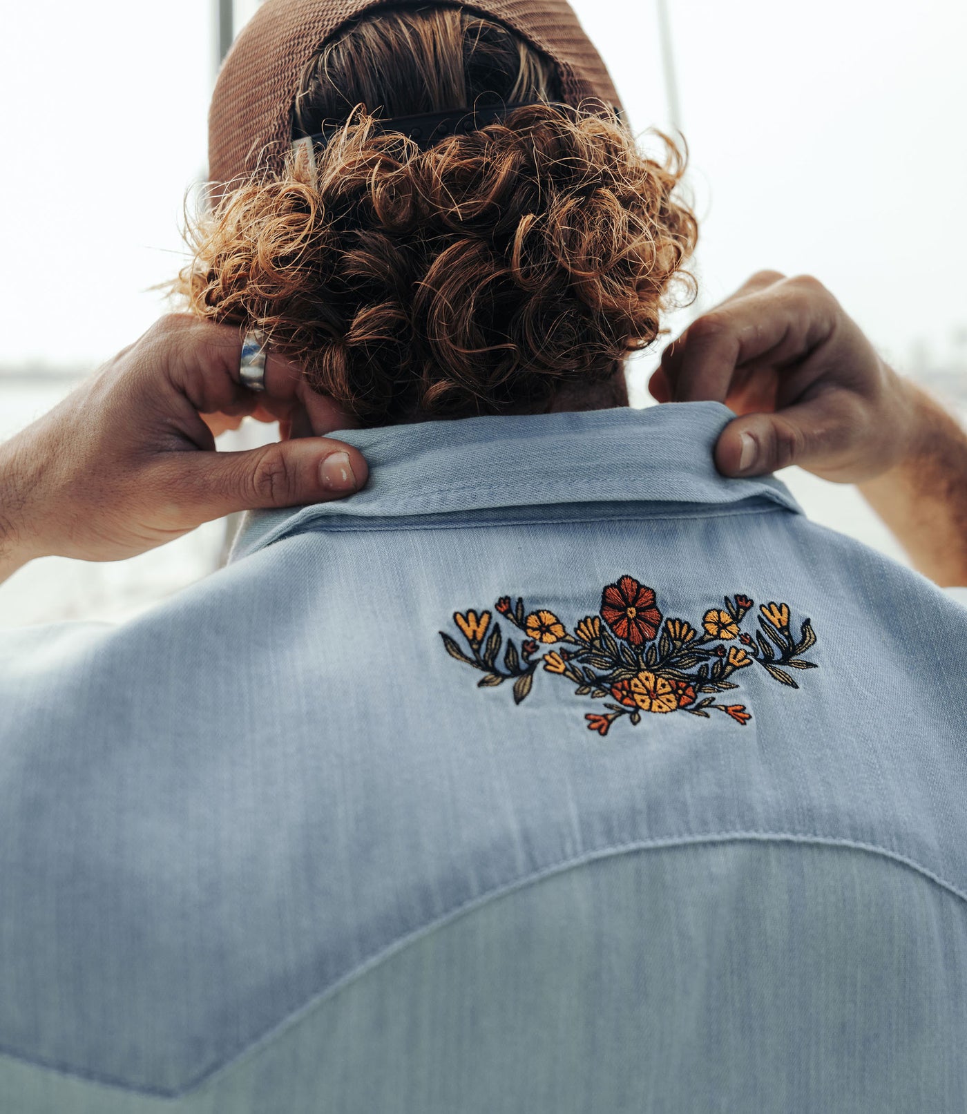 Trailcoast Western Denim Snap Shirt