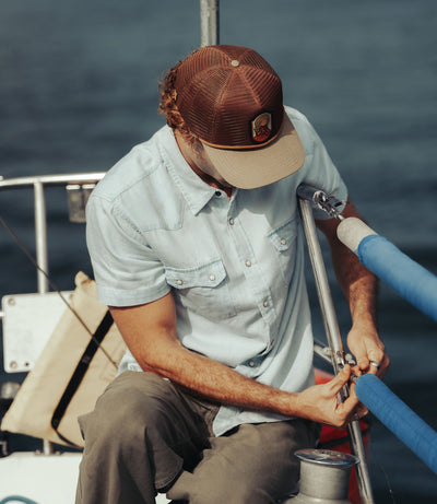 Trailcoast Western Denim Snap Shirt