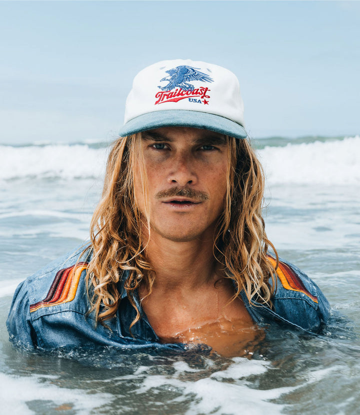 Trailcoast USA Eagle Snapback