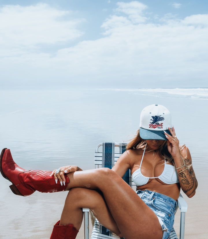 Trailcoast USA Eagle Snapback