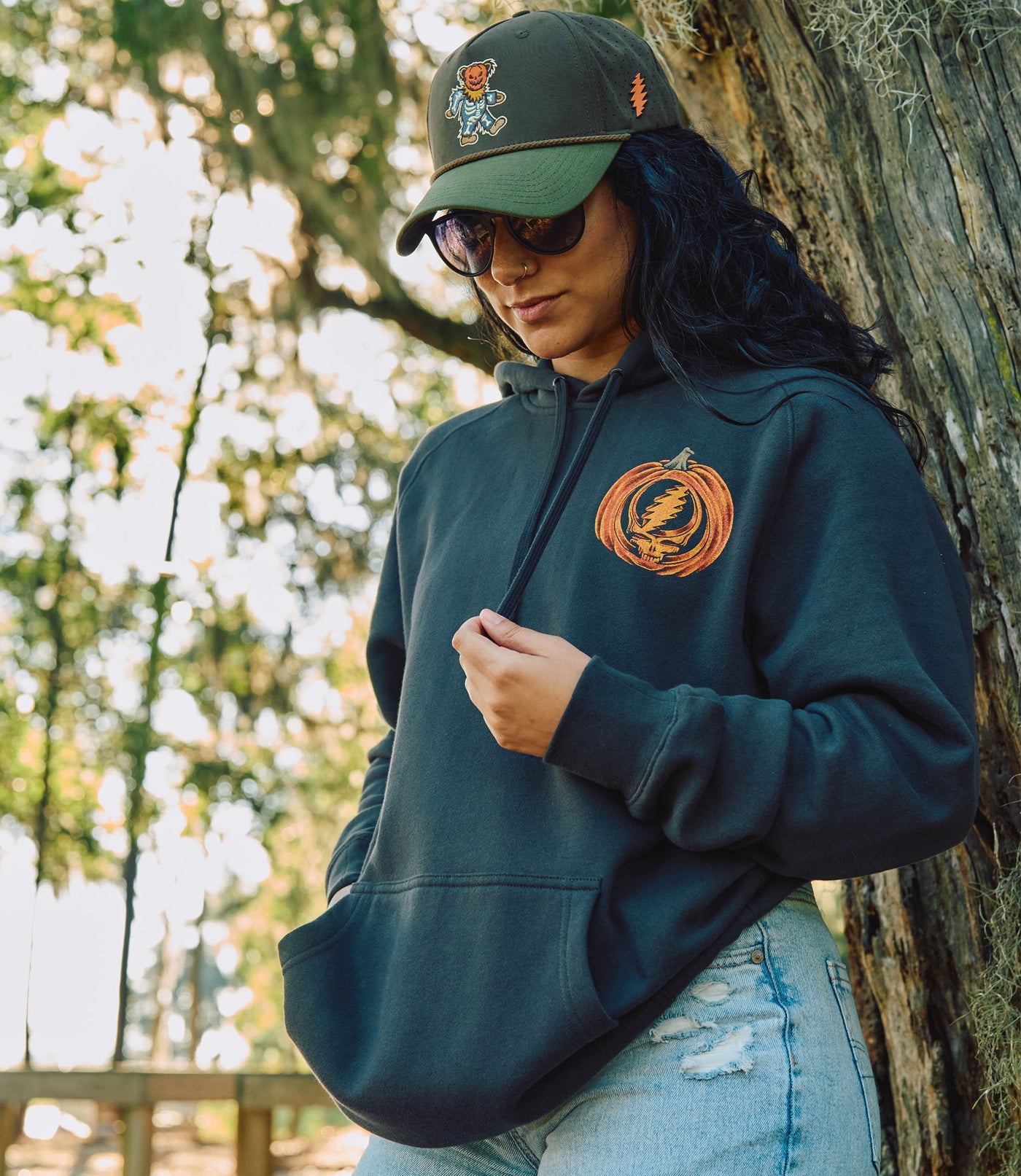 Grateful Dead Fall Tour '84 Faded Hoodie