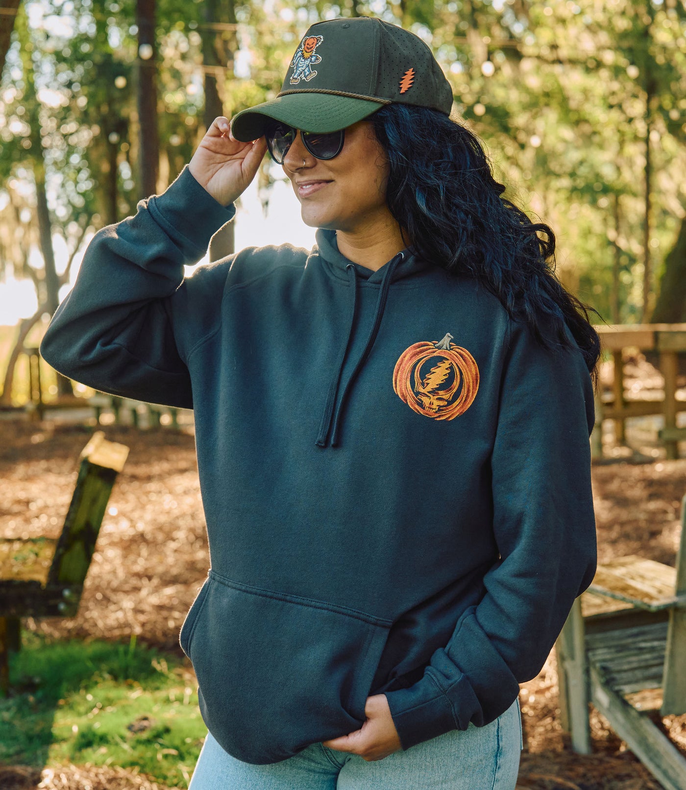 Grateful Dead Fall Tour '84 Faded Hoodie