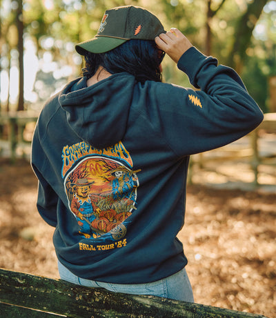 Grateful Dead Fall Tour '84 Faded Hoodie