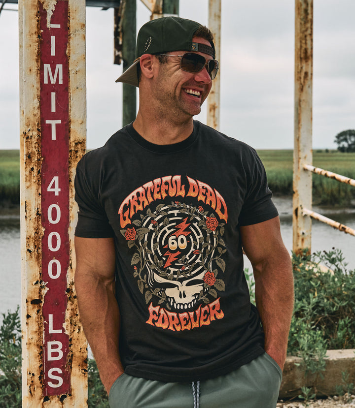 Grateful Dead Forever Tee )60th Anniversary Edition)