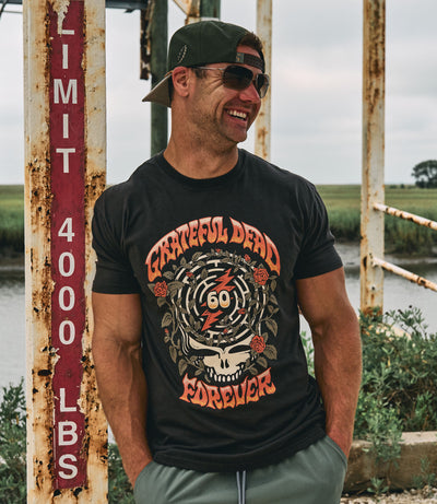 Grateful Dead Forever Tee )60th Anniversary Edition)
