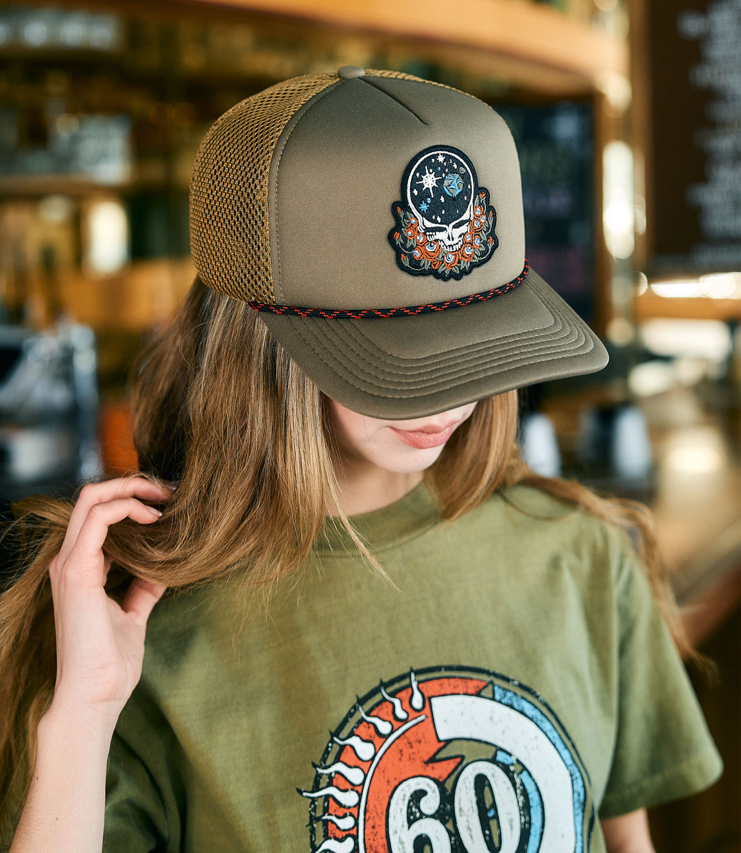 Grateful Dead Galaxy Foam Snapback ( 60th Anniversary Edition)